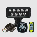 ACR RCL-100 LED Search Light Black with Wired Point Pad and Wireless Remote