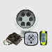 ACR RCL-50 LED White Searchlight with Wired Point Pad and Wireless Remote