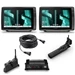 Garmin ECHOMAP Ultra 126sv GN+ LiveScope Plus Bass Boat Bundle