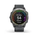 Garmin Enduro GPS Watch Steel with Gray UltraFit Nylon Strap