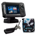 Lowrance Eagle 5 with C-Map Discover Charts and Splitshot Transducer Nocqua Power Bundle