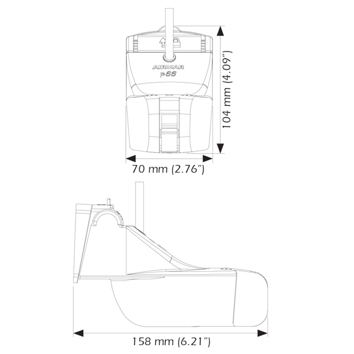 P66 Dimensions