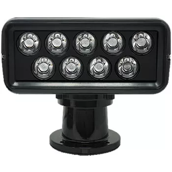 ACR RCL-100 LED Search Light Black with Wired Point Pad