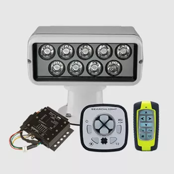 ACR RCL-100 LED Search Light White with Wired Point Pad and Wireless Remote