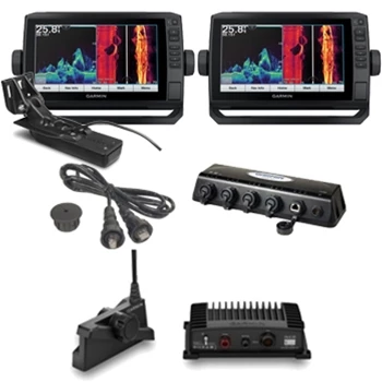 Garmin ECHOMAP UHD 94sv with GT54 and LiveScope Plus Bay Boat Bundle