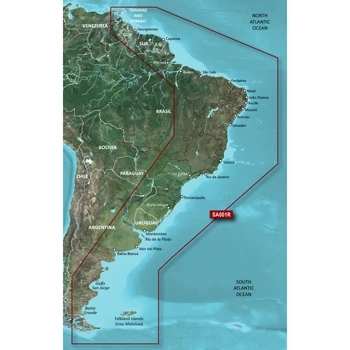 Garmin Bluechart G3 Vision South America East - VSA001R