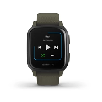 Garmin VENU SQ Music Smartwatch Moss