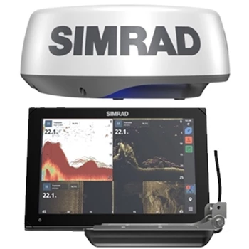 Simrad NSX 3012 with Active Imaging 3-in-1 Transducer and Halo 20+ Radar 