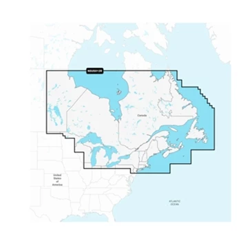 Navionics Plus NAUS012R Canada East & Great Lakes