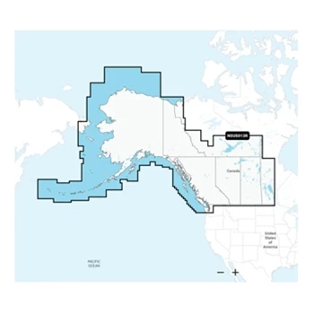 Navionics Plus NAUS013R Canada West & Alaska