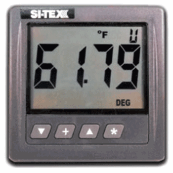 Si-Tex SST-110TS Sea Temp Gauge with Bronze Thru-Hull Transducer