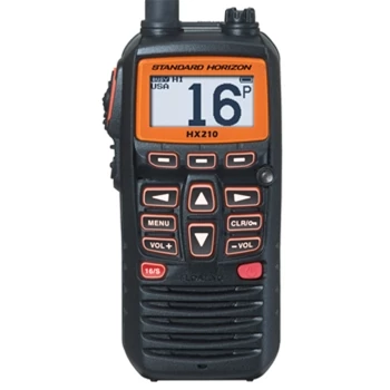 Standard Horizon HX210 Floating 6 Watt Handheld VHF