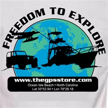 The GPS Store - Freedom to Explore T Shirt