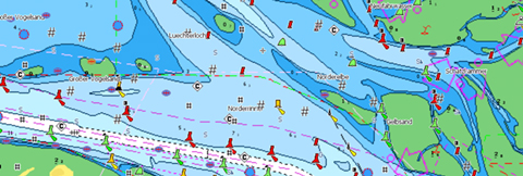 CMap Lake Vector Charts