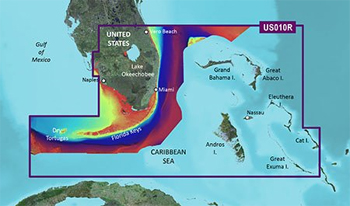 Garmin Bluechart G3 High Res Relief-Shading