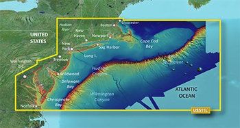 Garmin Bluechart G3 High Res Relief-Shading