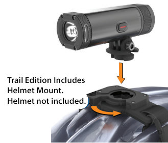 Garmin UT800 Helmet Mount